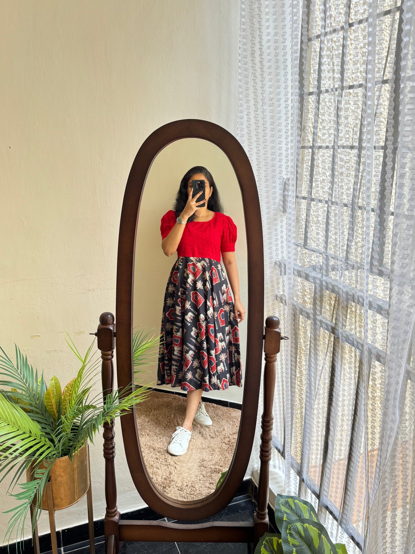 Rudrika - Beautiful cotton hakoba Gown