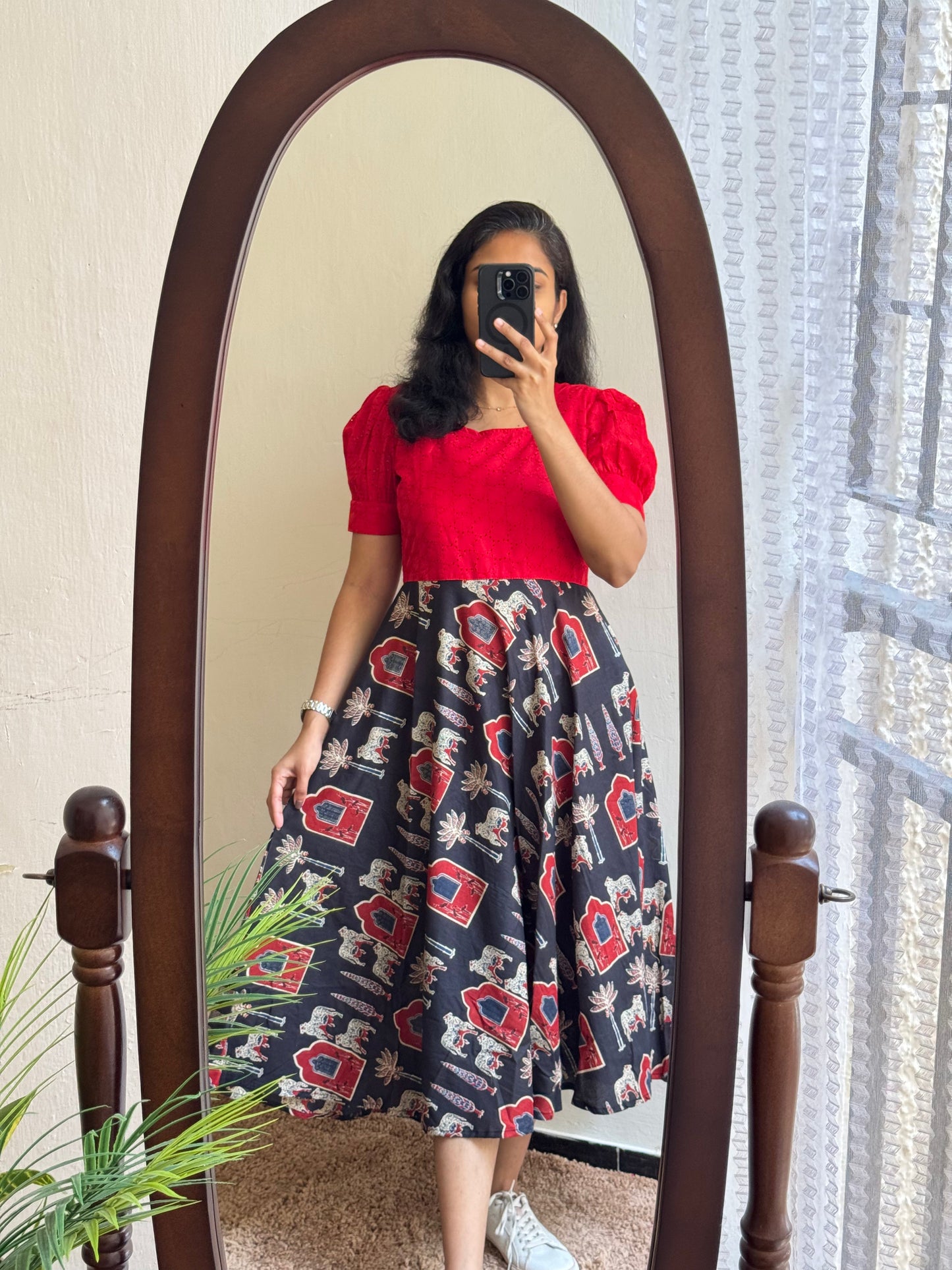 Rudrika - Beautiful cotton hakoba Gown
