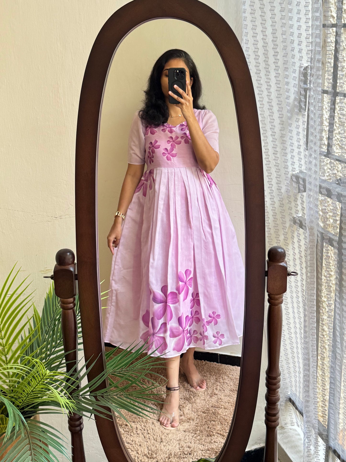 Orchid Gown with Full lining